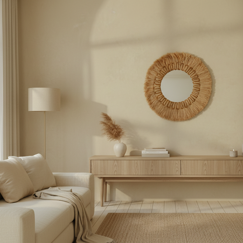 Miroir Sisal