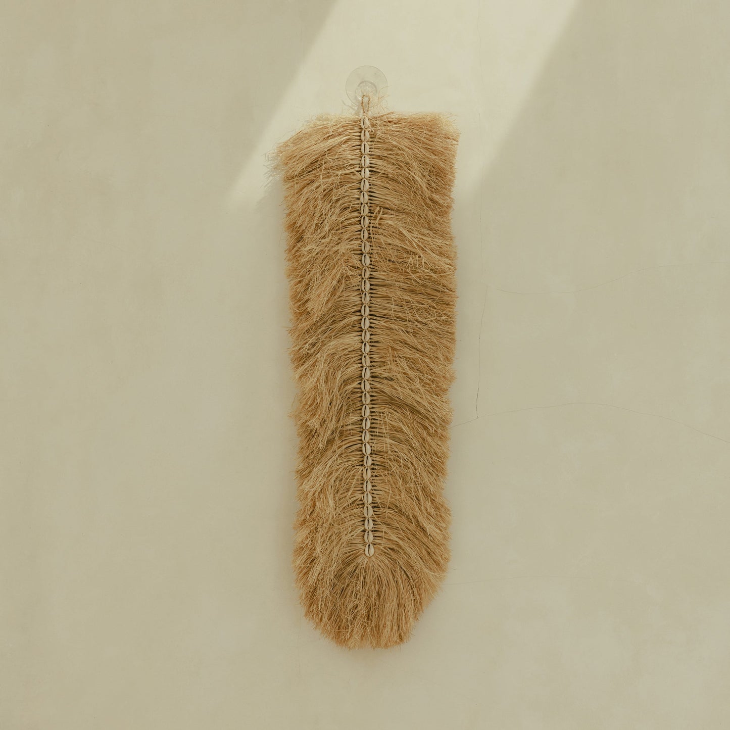 Décoration murale - jonc de mer et coquillages