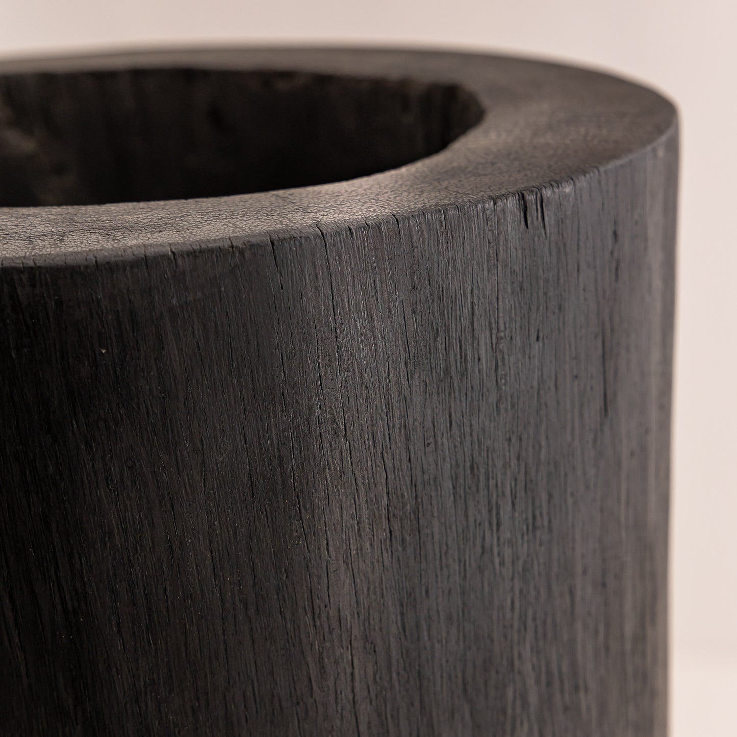 Pot en bois de cocotier