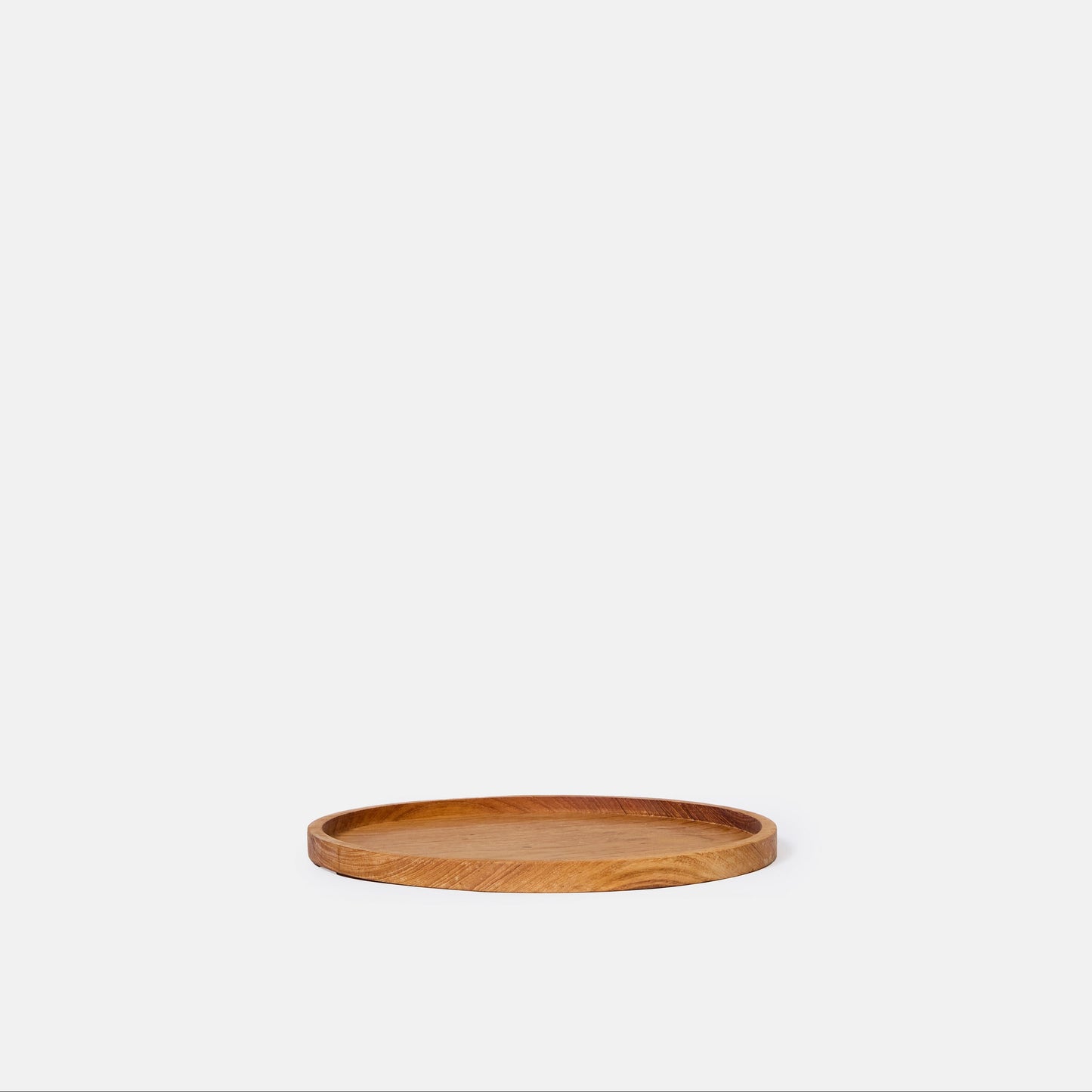 Assiette ronde en teck