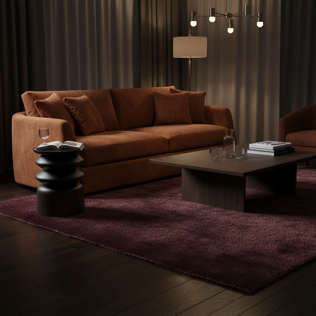 Tabouret Hira - marron