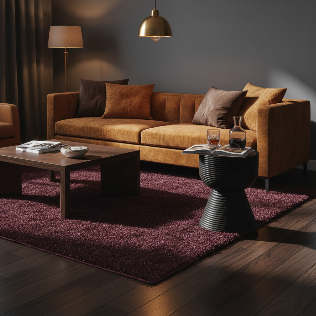 Tabouret Shanti - marron