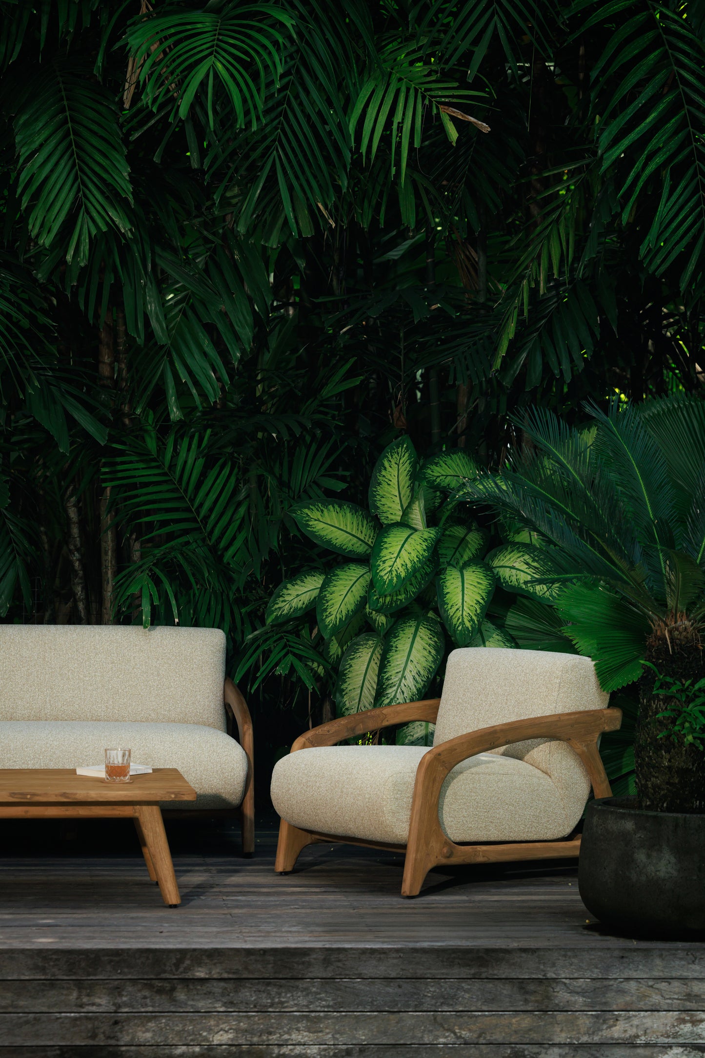 Salon de jardin Pola 5P
