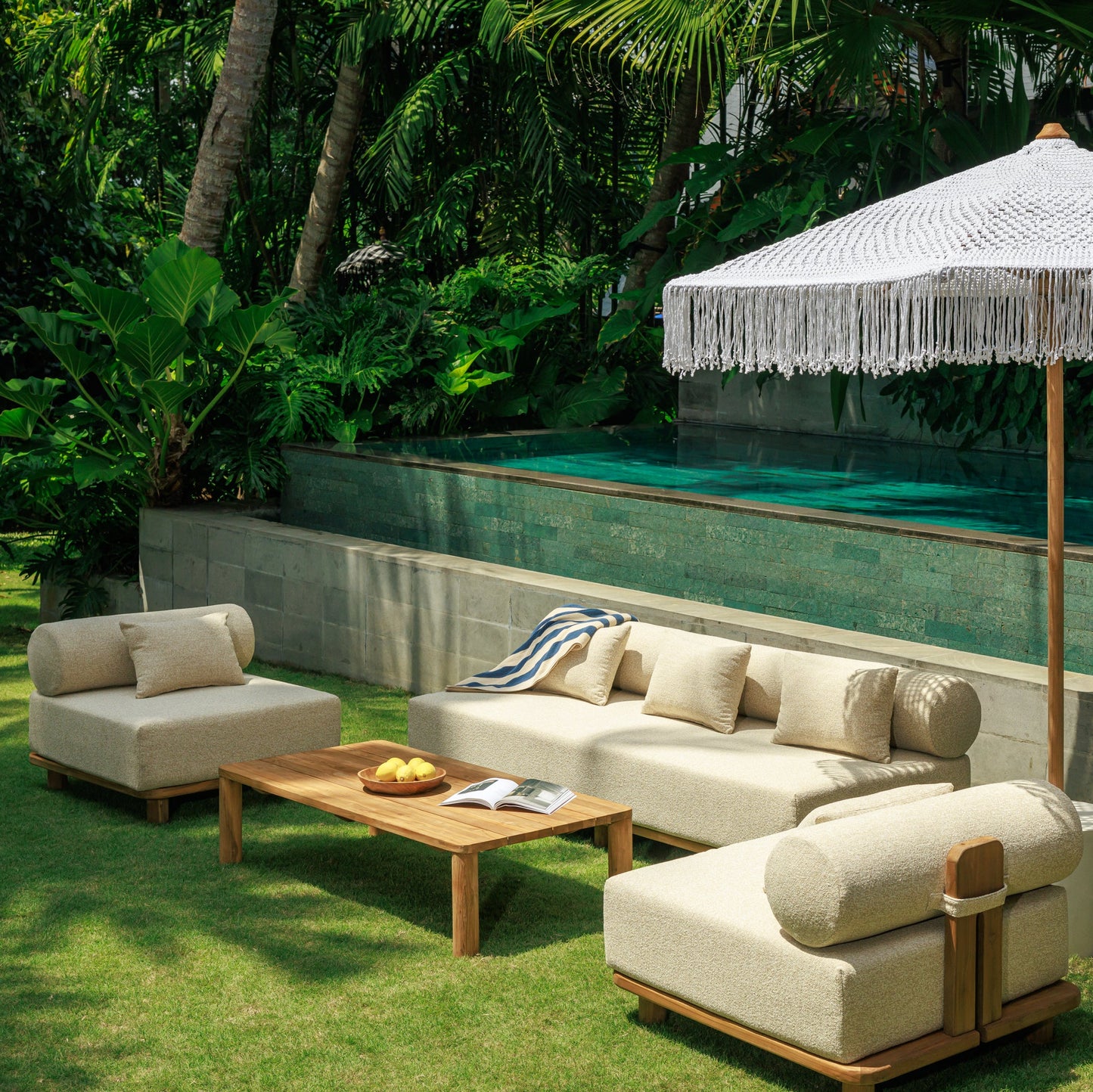 Salon de jardin Jalo 5P