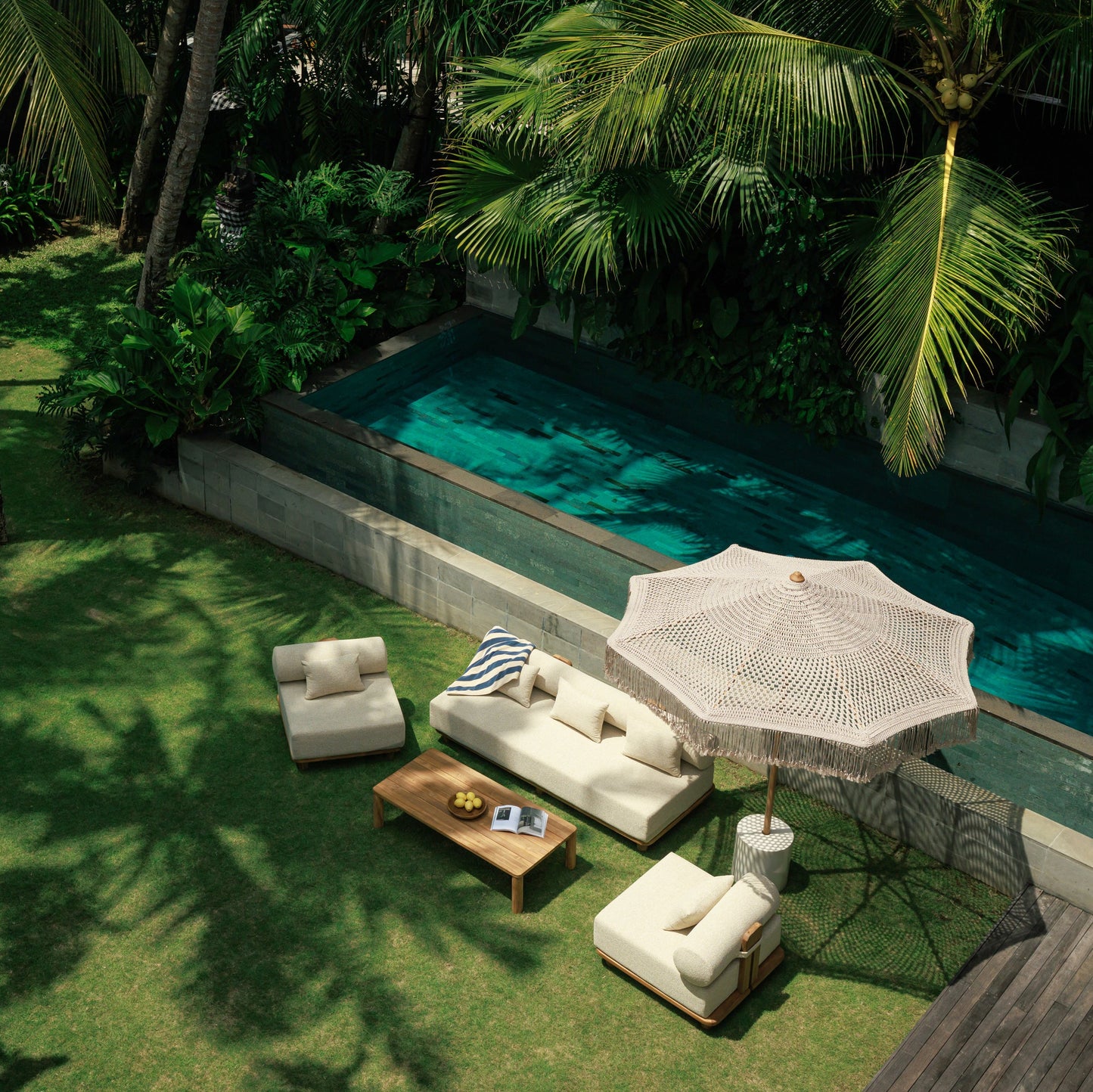 Salon de jardin Jalo 5P