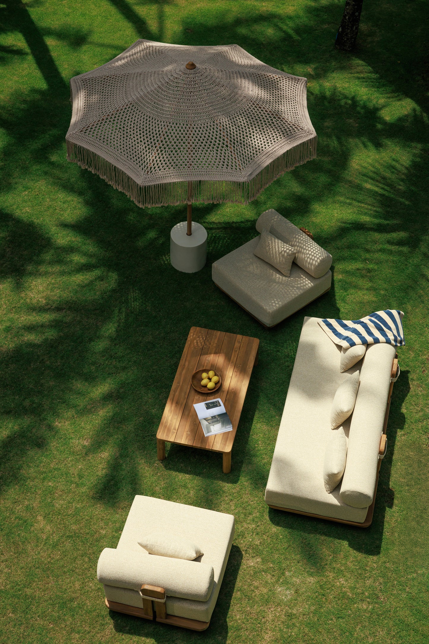 Salon de jardin Jalo 5P