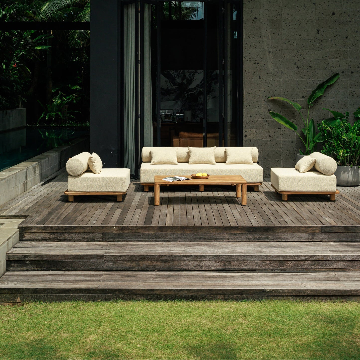 Salon de jardin Jalo 5P