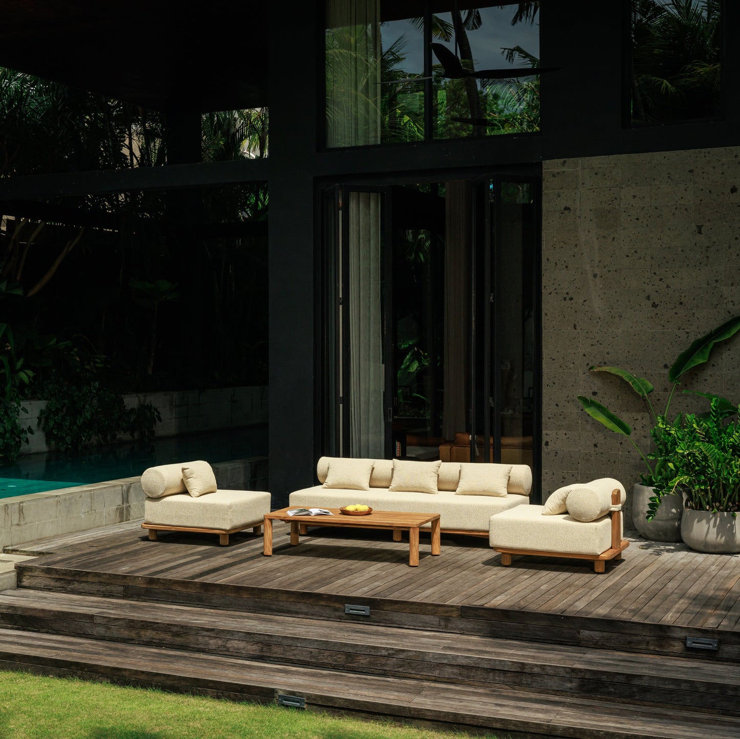 Salon de jardin Jalo 5P
