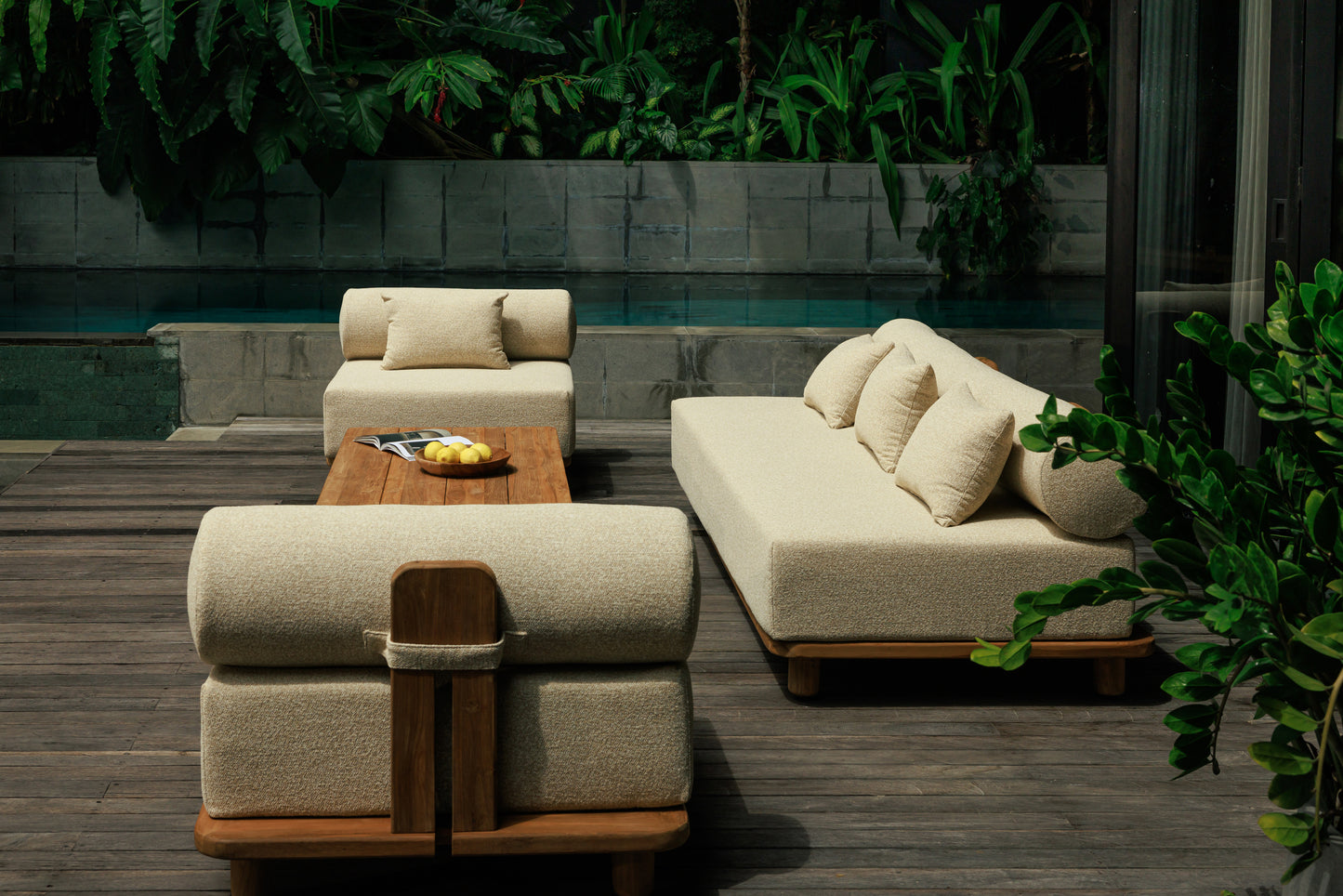 Salon de jardin Jalo 5P