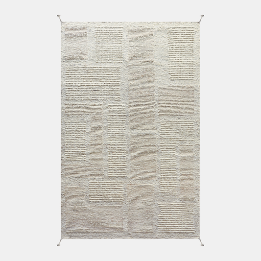 Tapis artisanal en laine Abdella