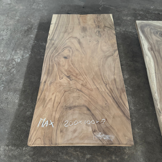 200 x 100 cm - Bois de Suar
