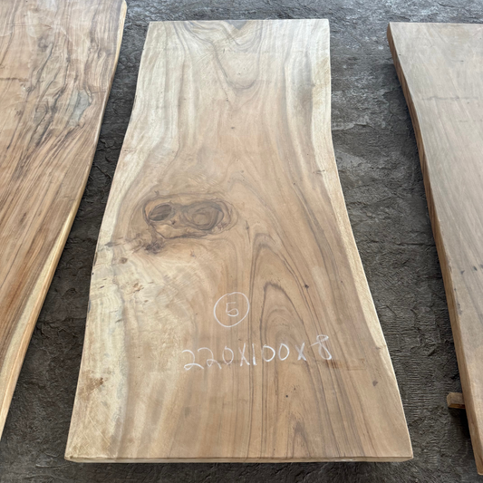 220 x 100 cm - Bois de Suar