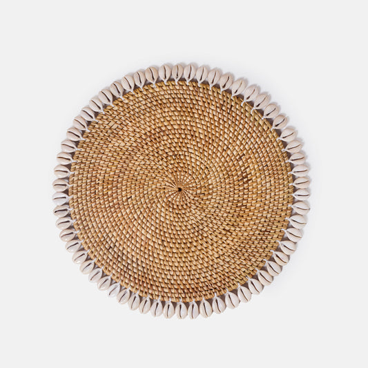 Set de table coquillages - naturel
