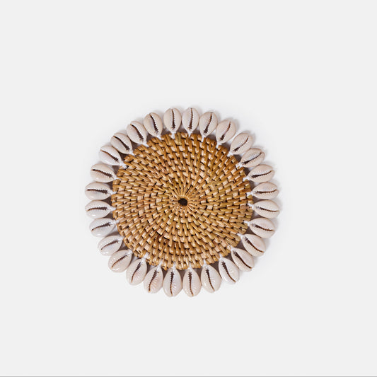 Dessous de verre coquillages - naturel