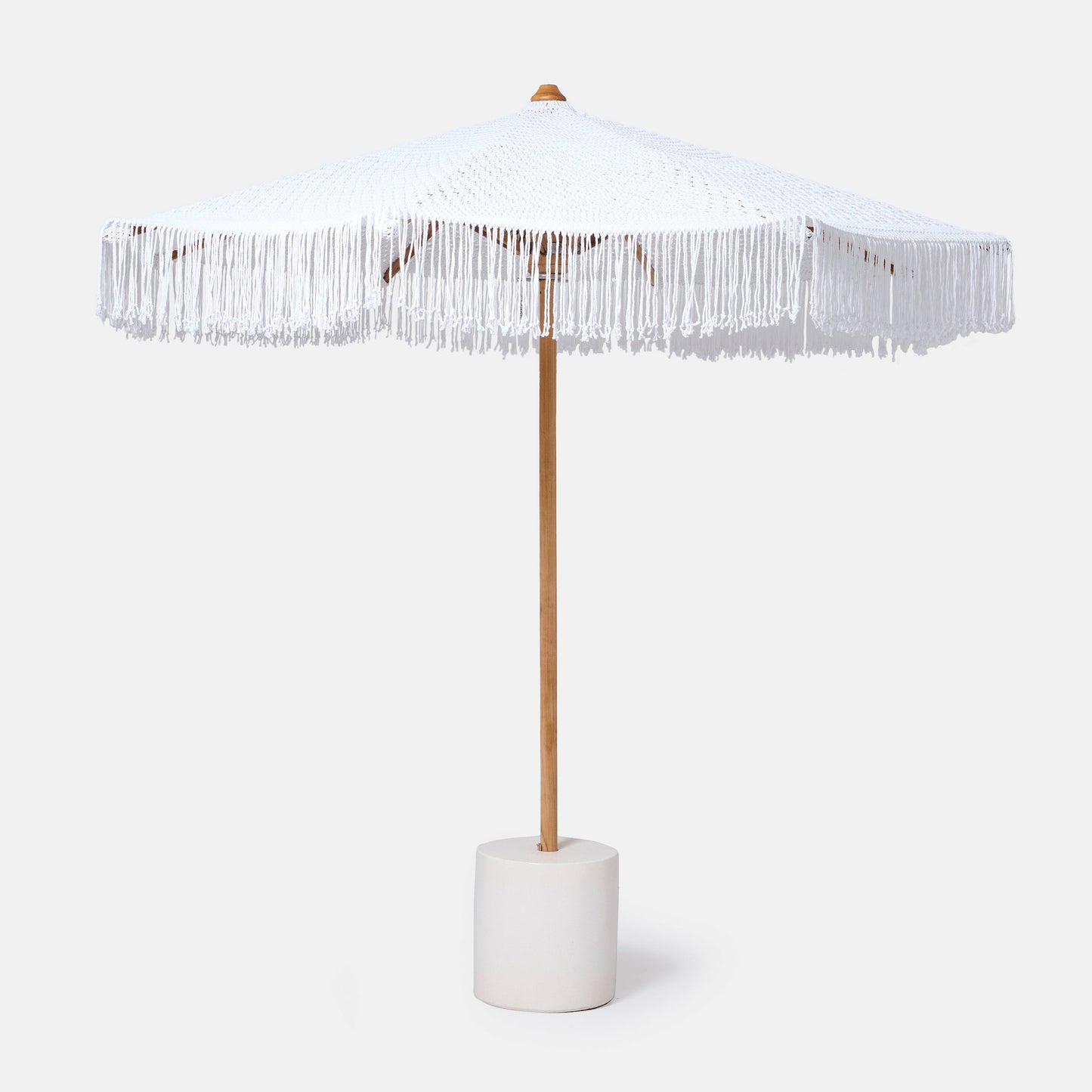 Parasol Macra Blanc