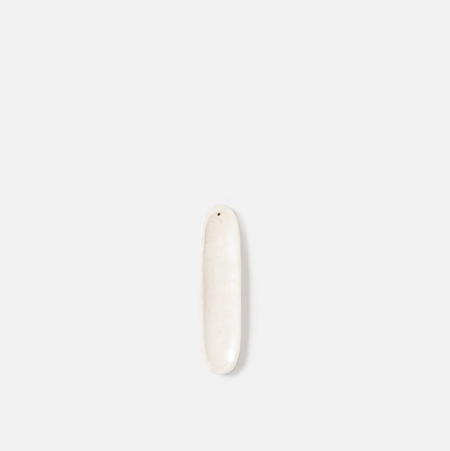 Porte encens - marbre blanc