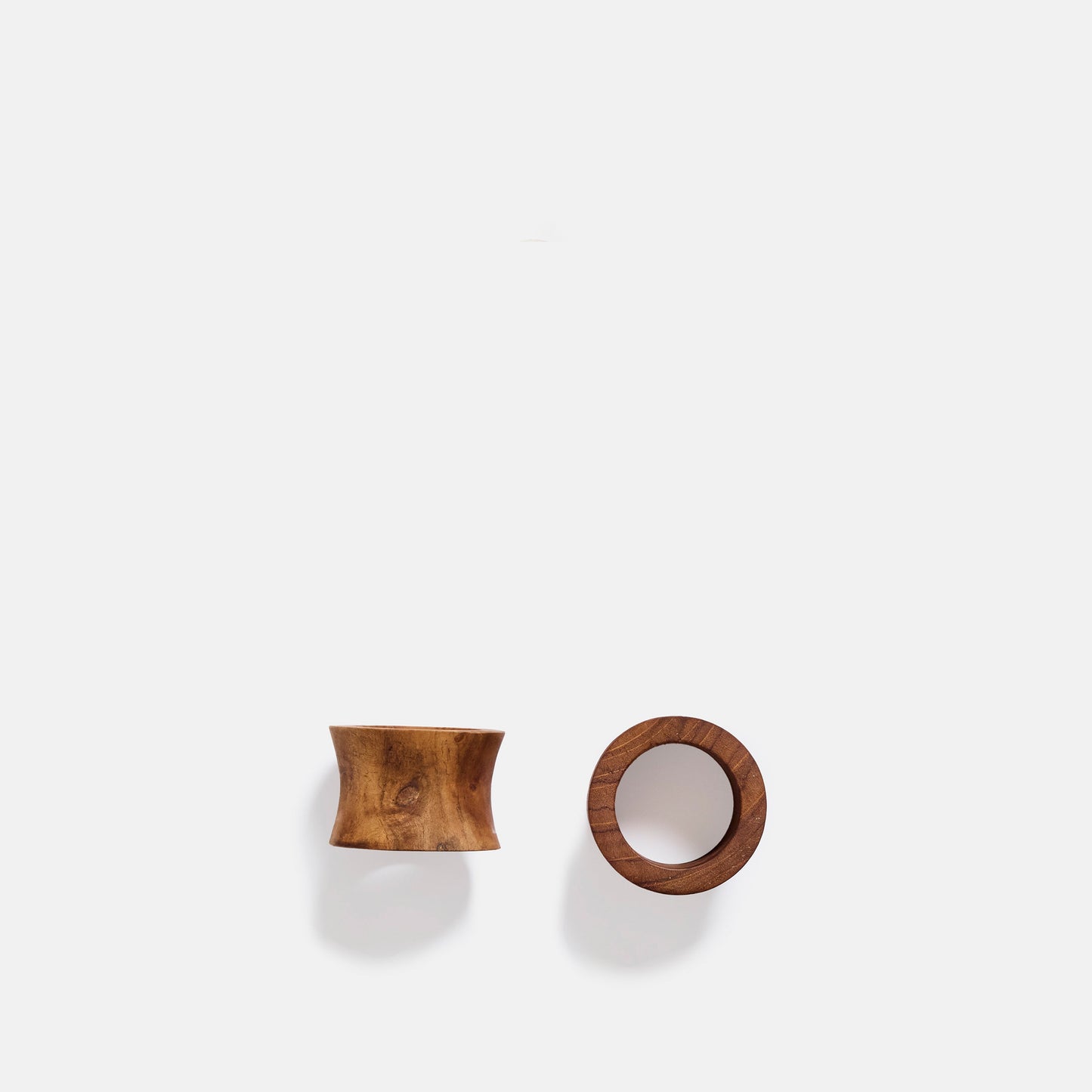 Rond de serviette en teck