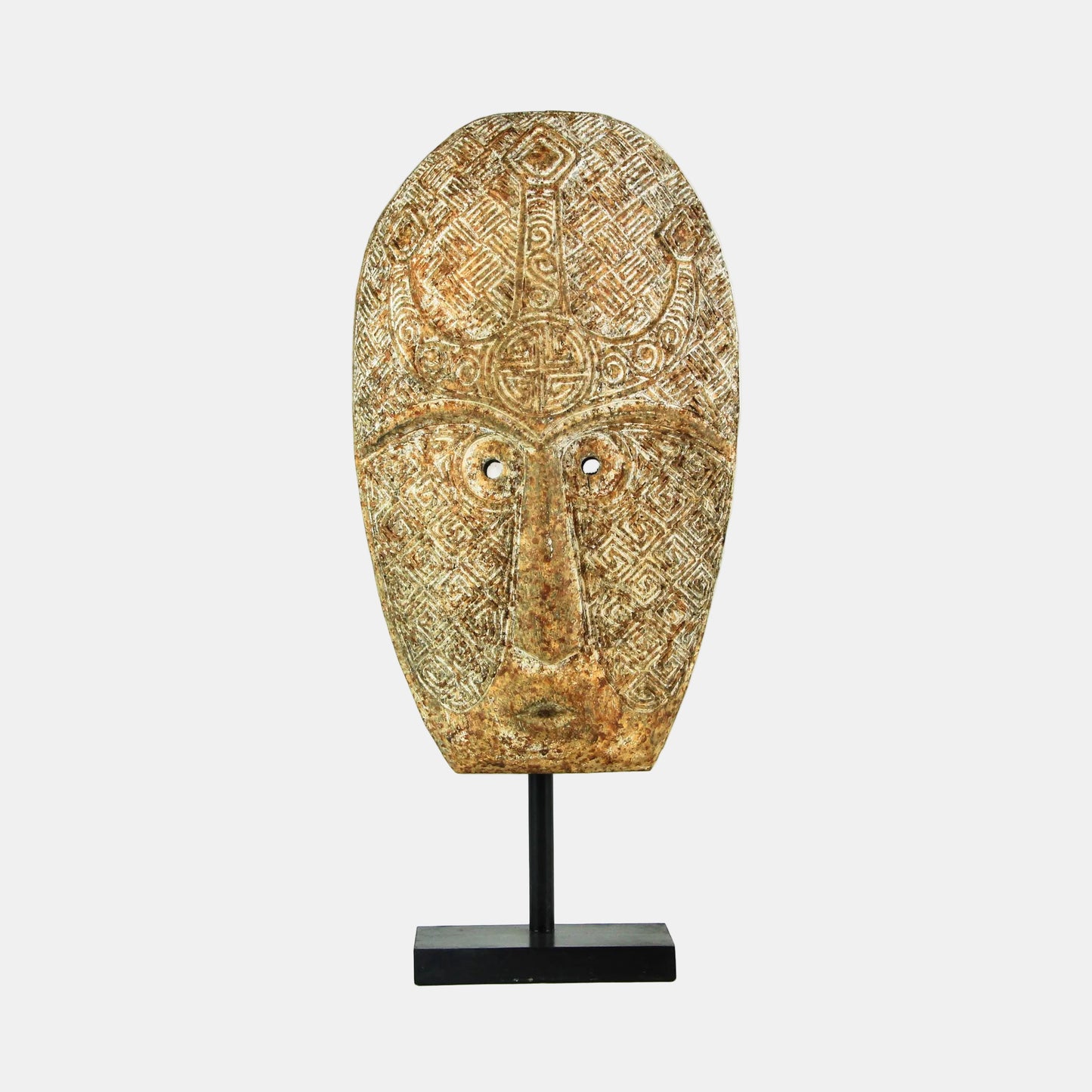Masque du Timor arrondi