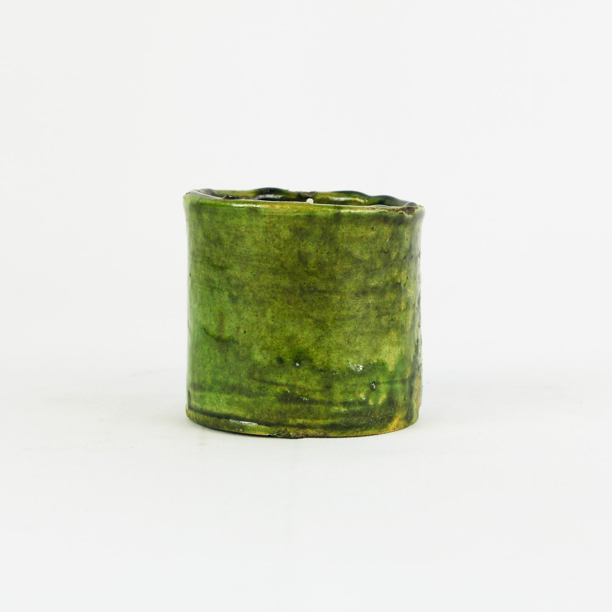 Bougie artisanale en tamegroute - fleur d'oranger