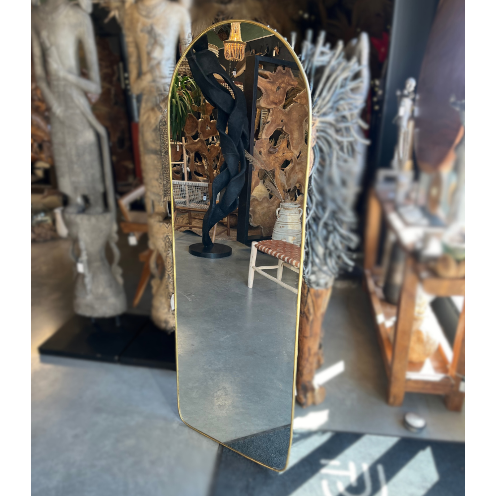Miroir arche - laiton