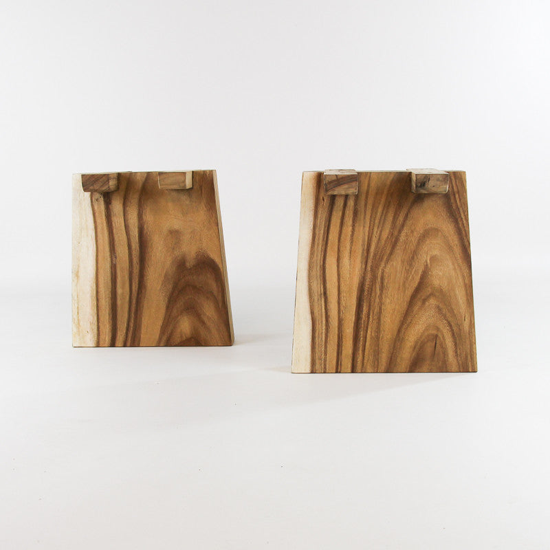 Banc en bois de suar massif 200cm (n°7-200)