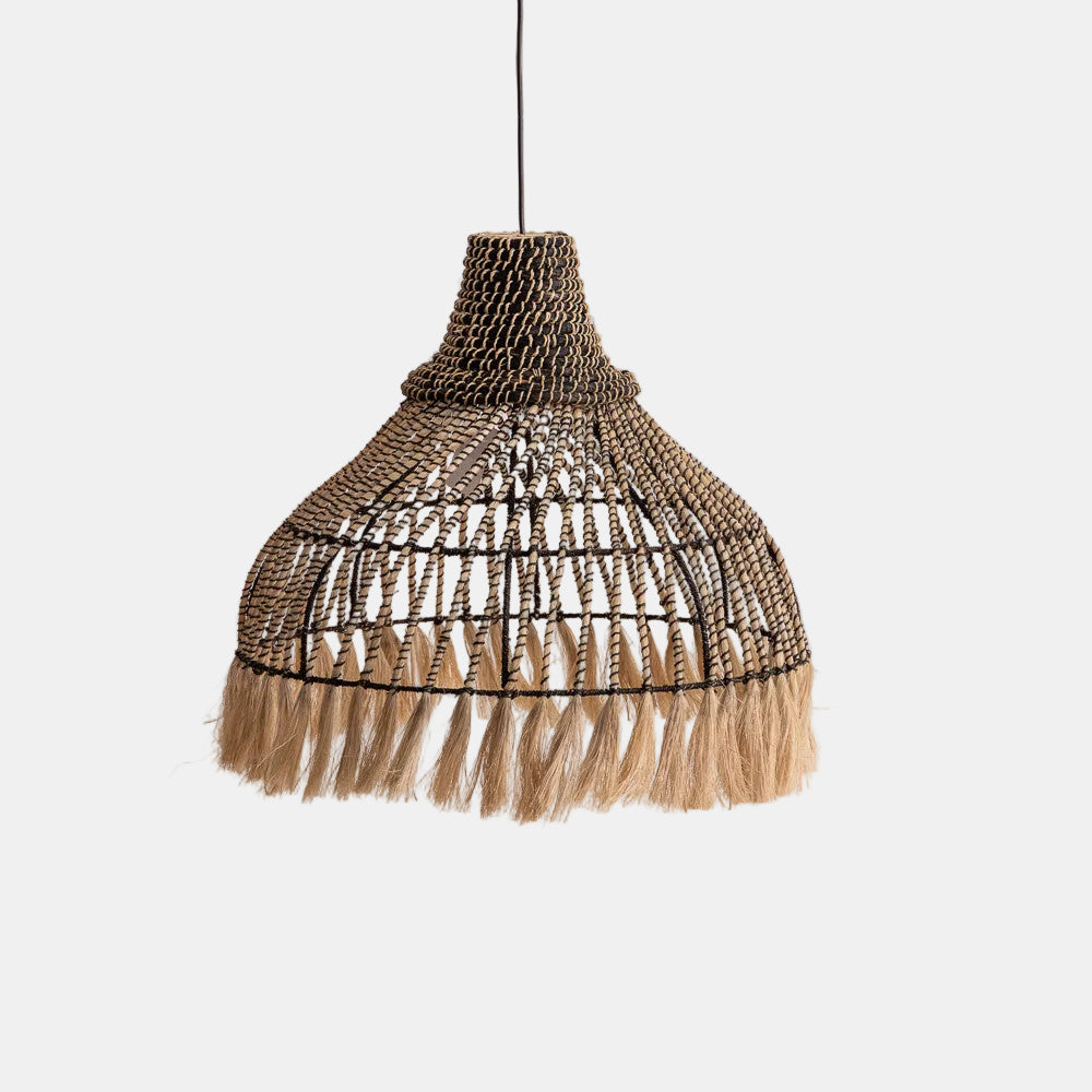 Suspension Budur en abaca recyclé
