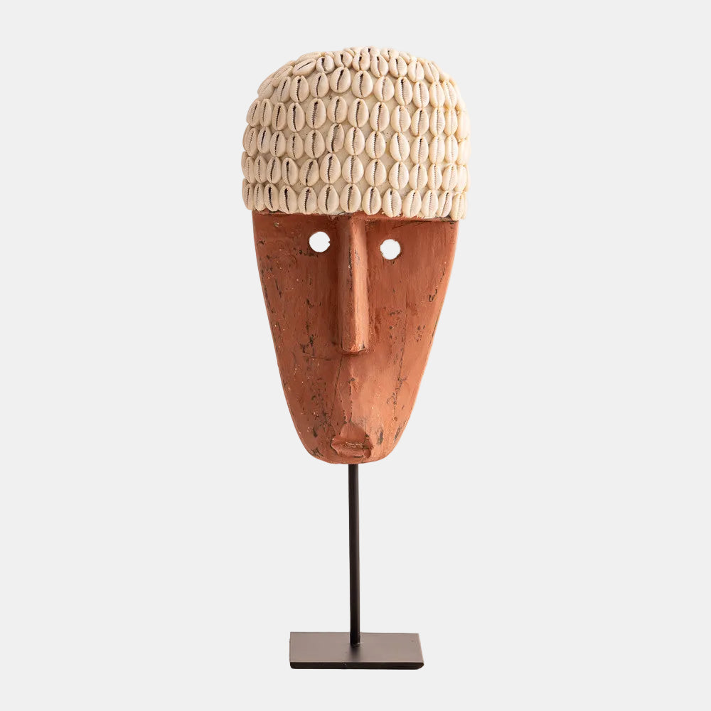 Masque coquillages Terracotta
