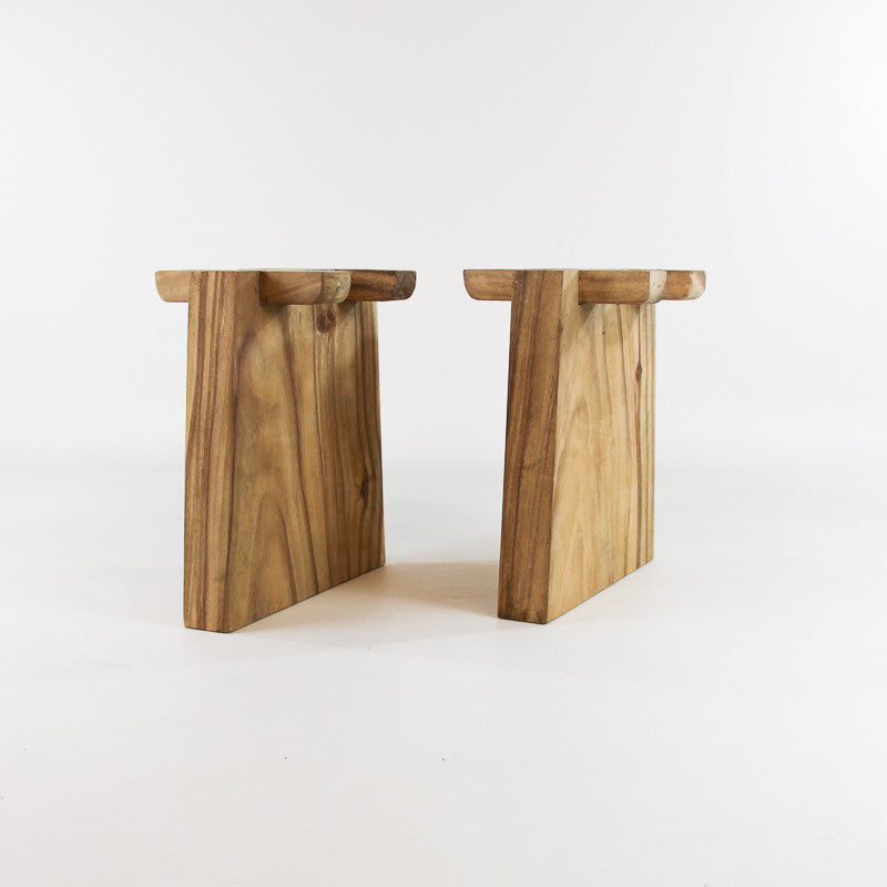 Banc en bois de suar massif 280cm (n°9-280)