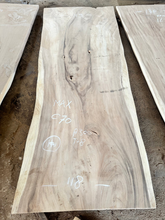 300 x 118 - 119 cm C70