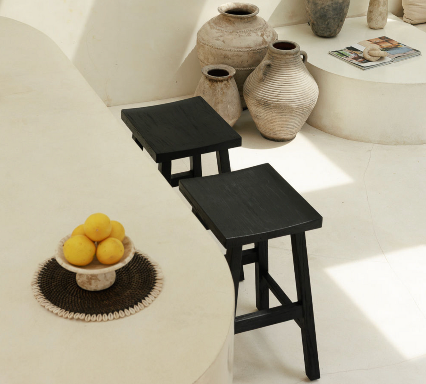 Set de table - noir antique