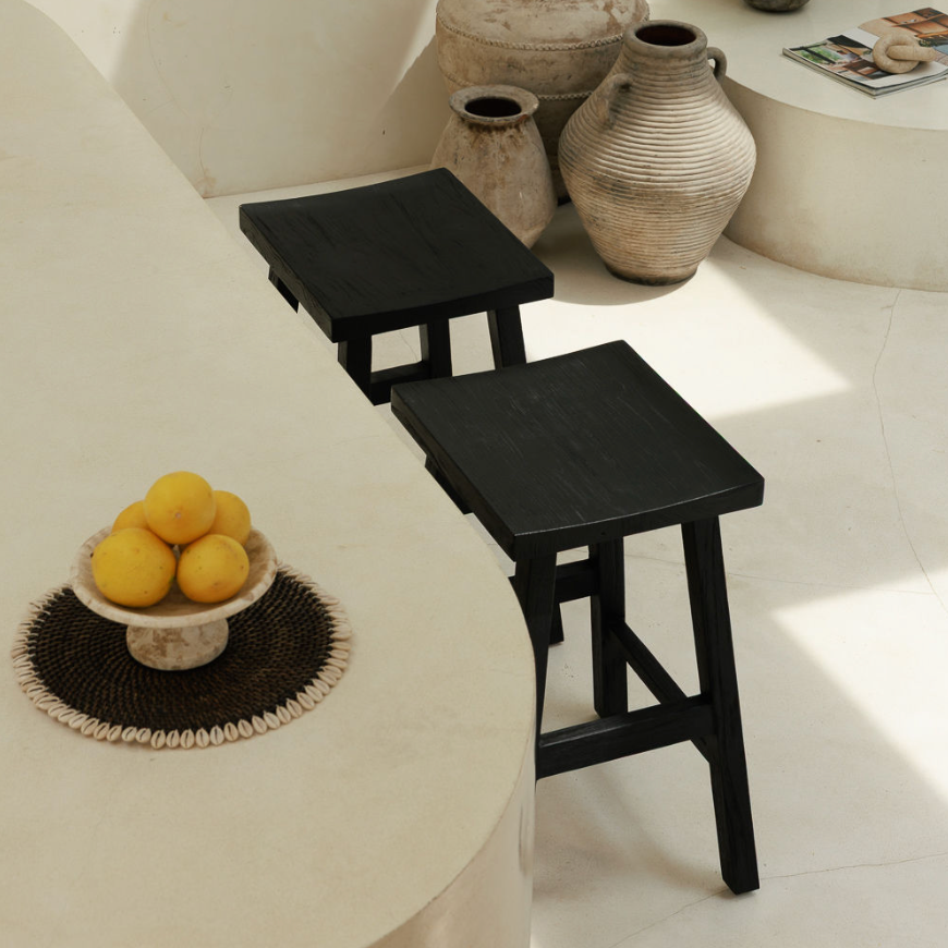 Set de table - noir antique