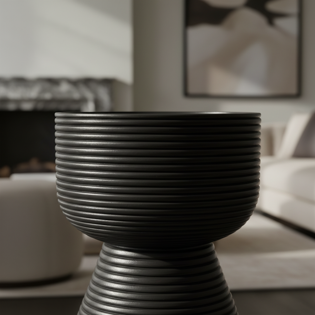 Tabouret Shanti - marron