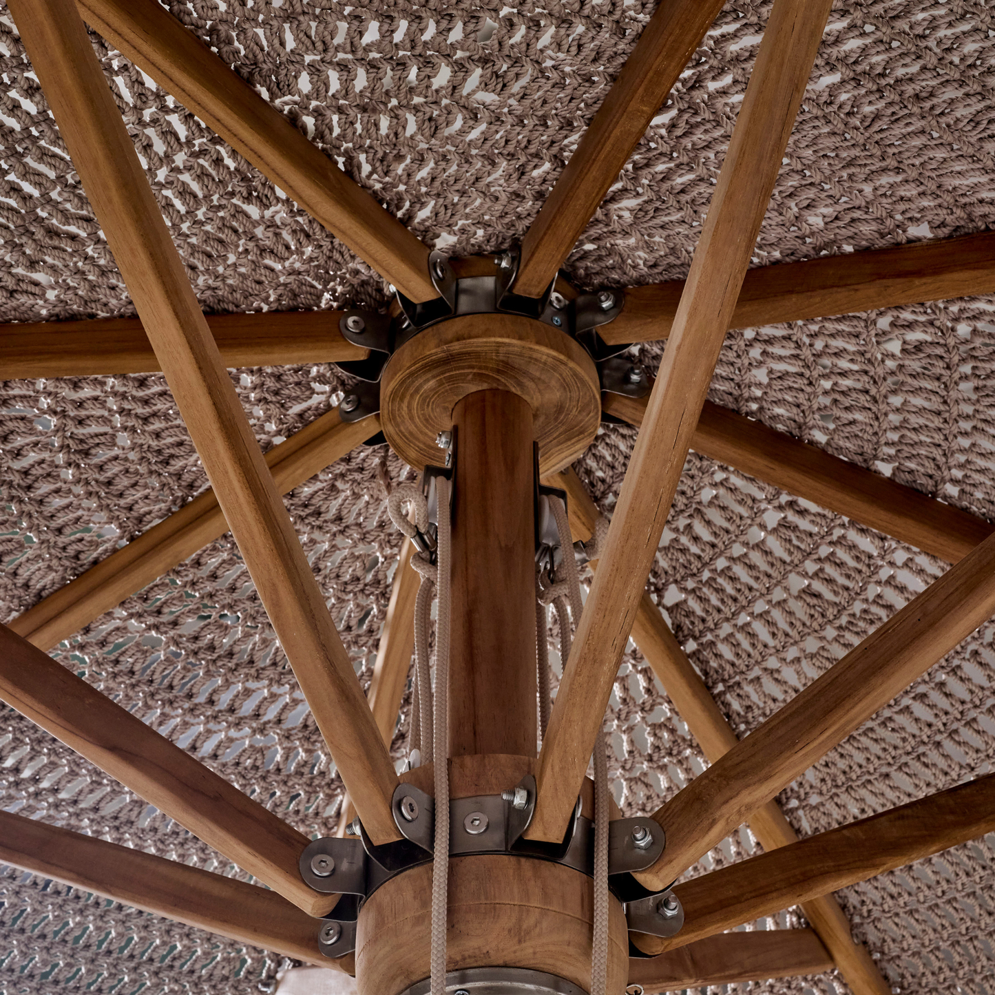 Parasol Macra Beige